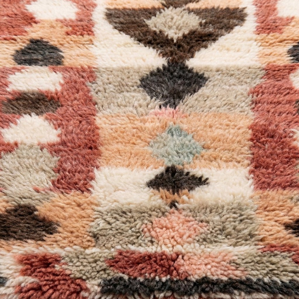 Nafass - Shag Moroccan runner rug - Benisouk