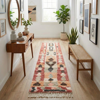 Nafass - Shag Moroccan runner rug - Benisouk