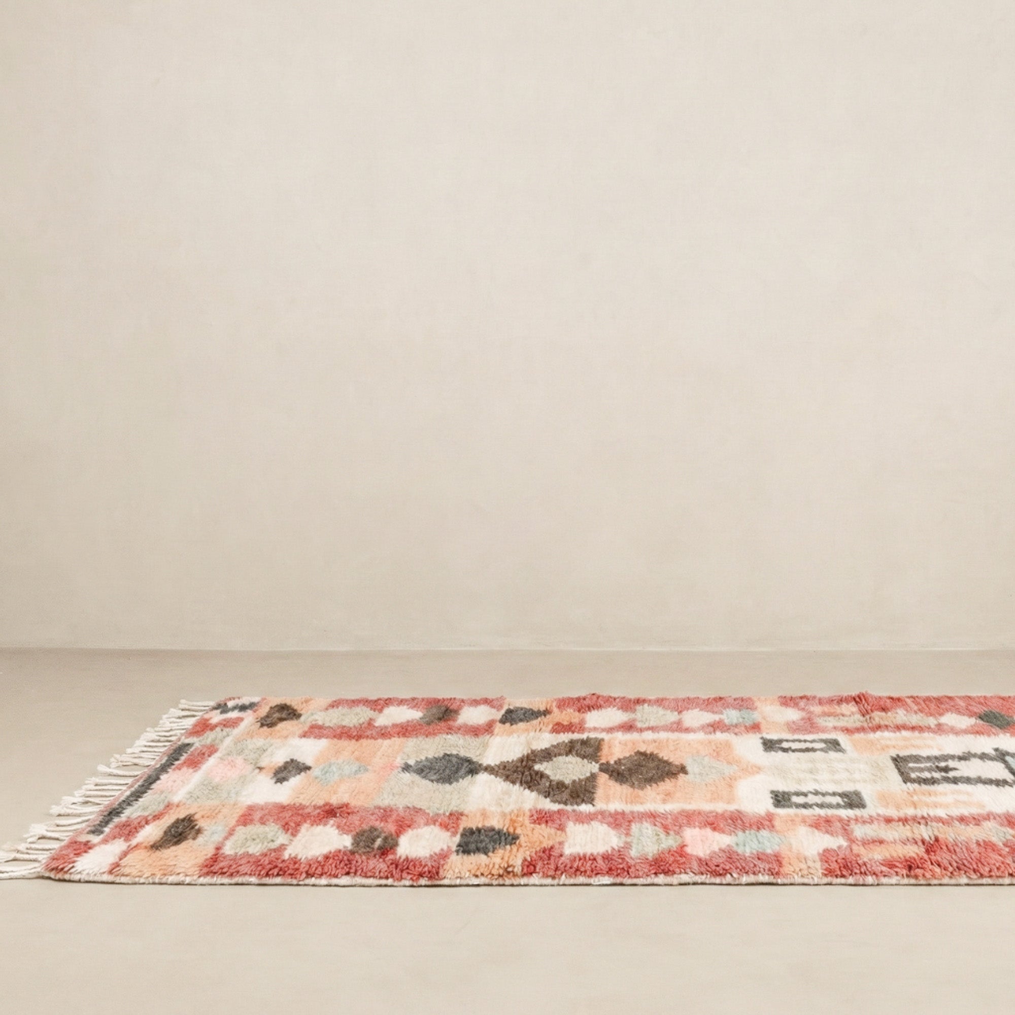 Nafass - Shag Moroccan runner rug - Benisouk