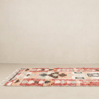 Nafass - Shag Moroccan runner rug - Benisouk