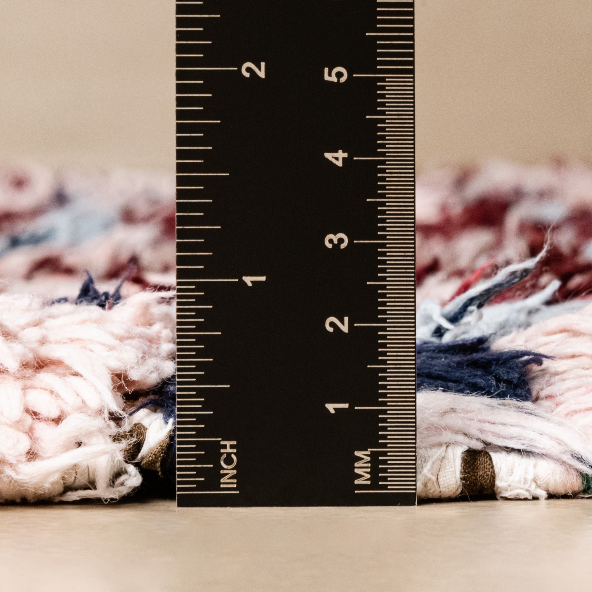 Nafisah - vintage boucherouite rug - Benisouk