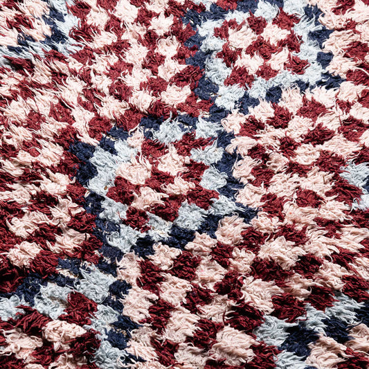 Nafisah - vintage boucherouite rug - Benisouk