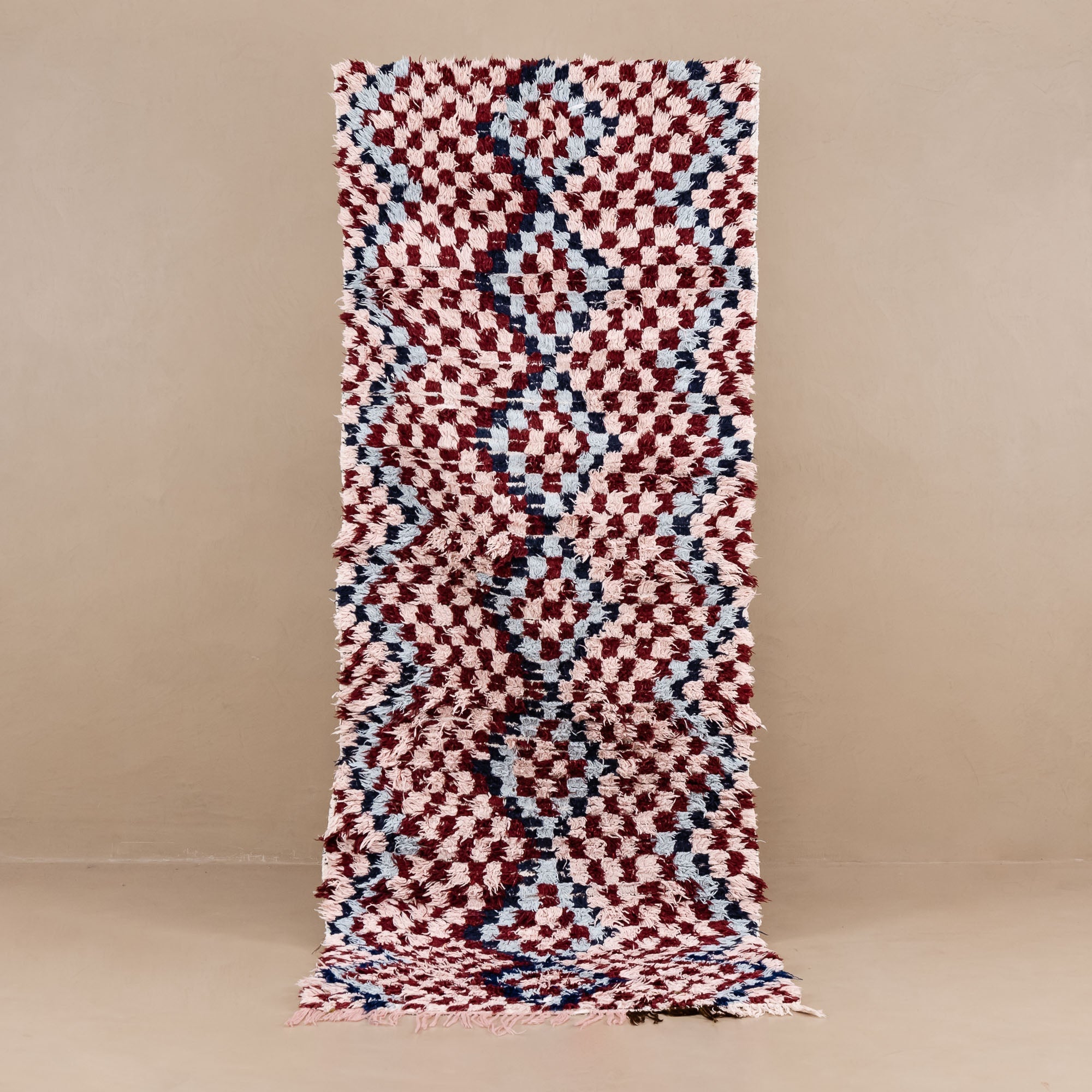 Nafisah - vintage boucherouite rug - Benisouk