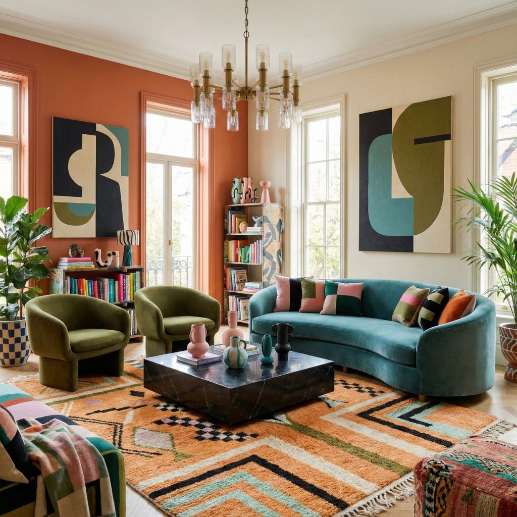 Nagham - Shag Moroccan rug - Benisouk