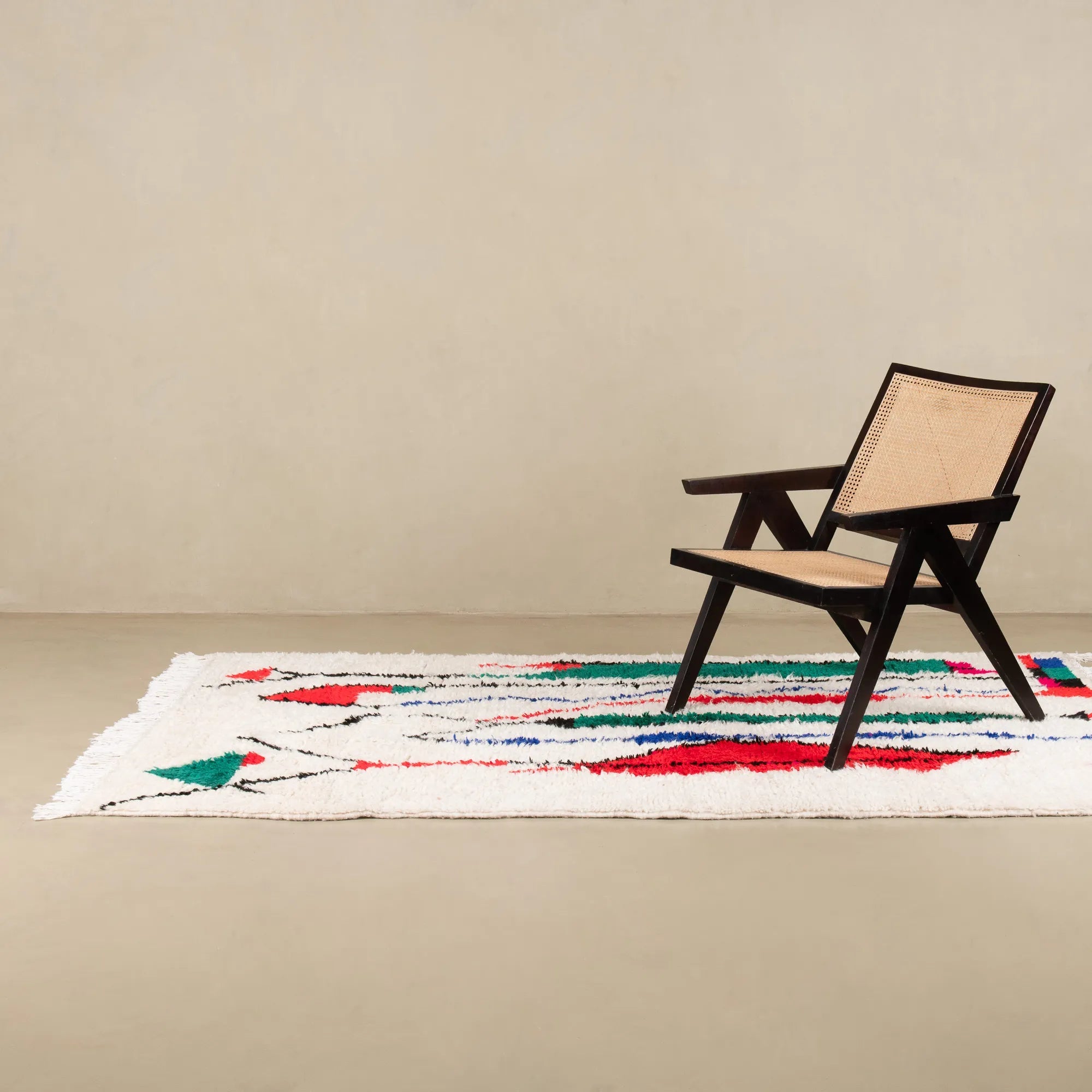 Naimah - Shag Moroccan rug - Benisouk