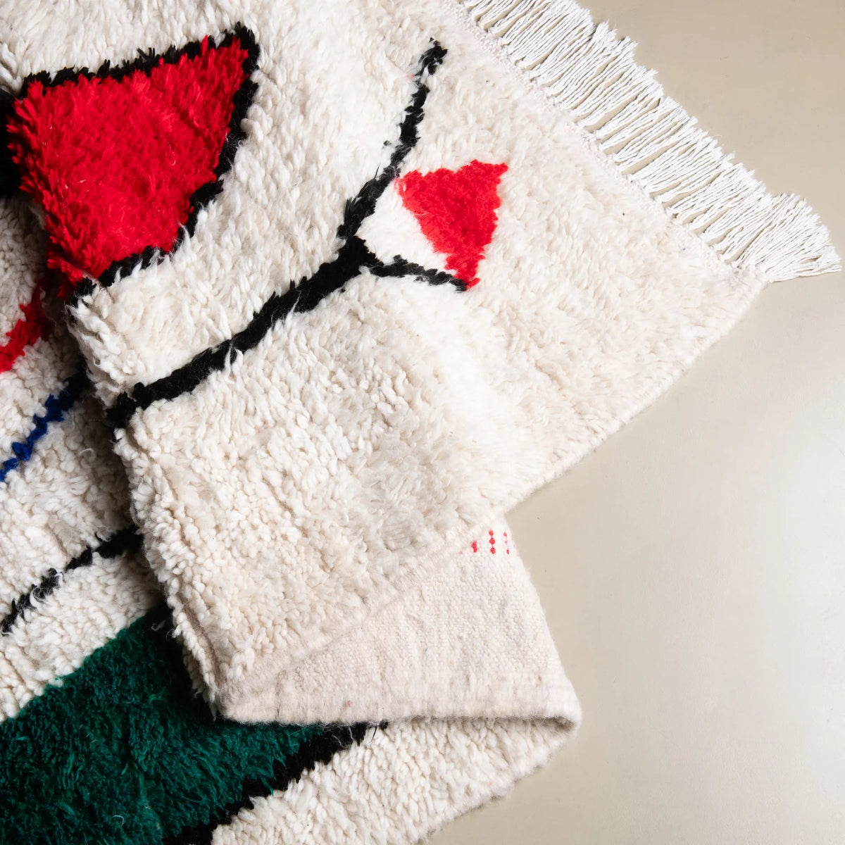 Naimah - Shag Moroccan rug - Benisouk