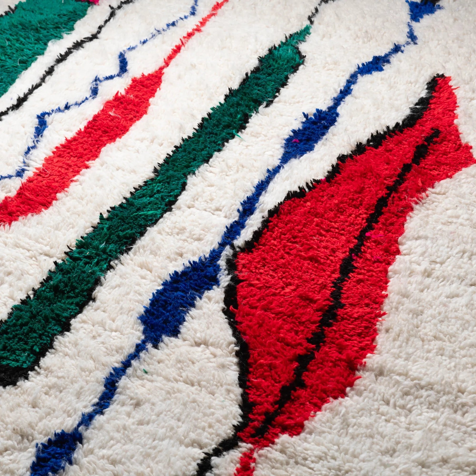Naimah - Shag Moroccan rug - Benisouk