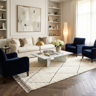 Najwa - Shag Moroccan rug - Benisouk
