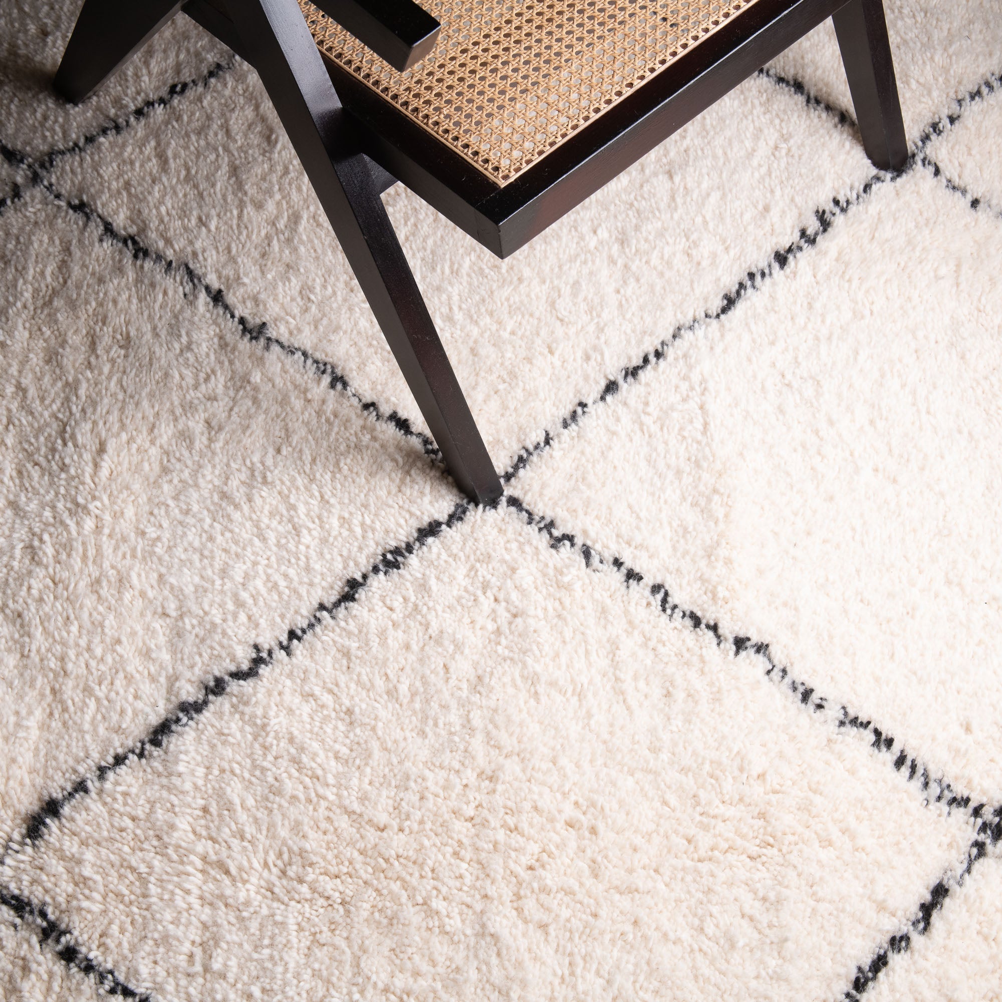 Najwa - Shag Moroccan rug - Benisouk