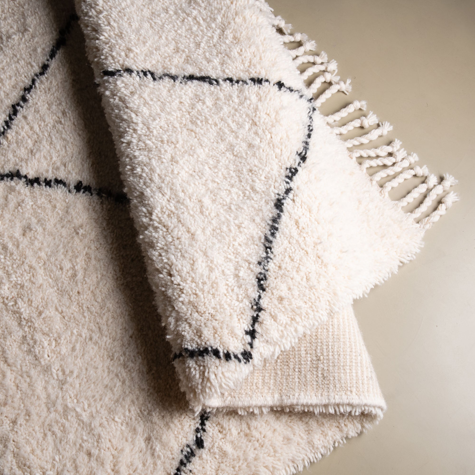 Najwa - Shag Moroccan rug - Benisouk