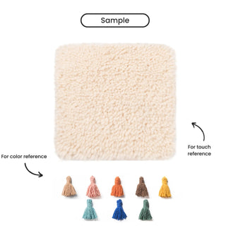 Nassij Round - Shag Moroccan rug - Benisouk
