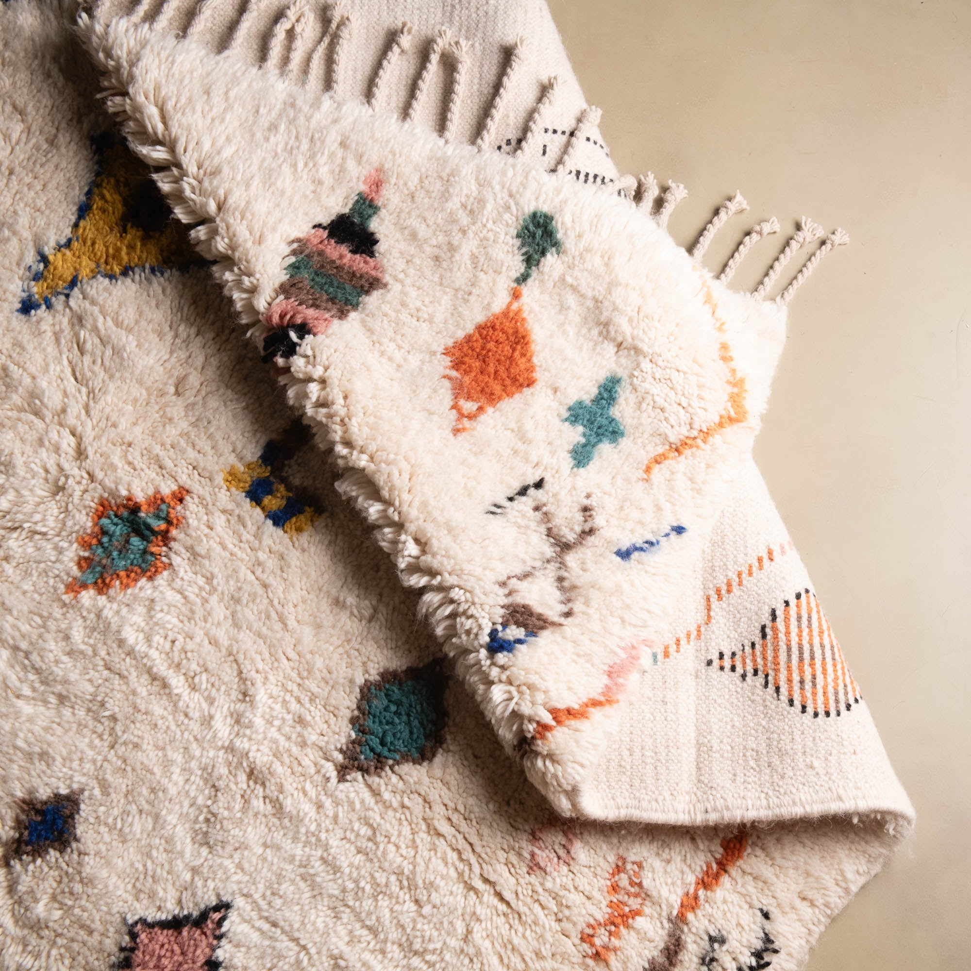 Nassij - Shag Moroccan rug - Benisouk