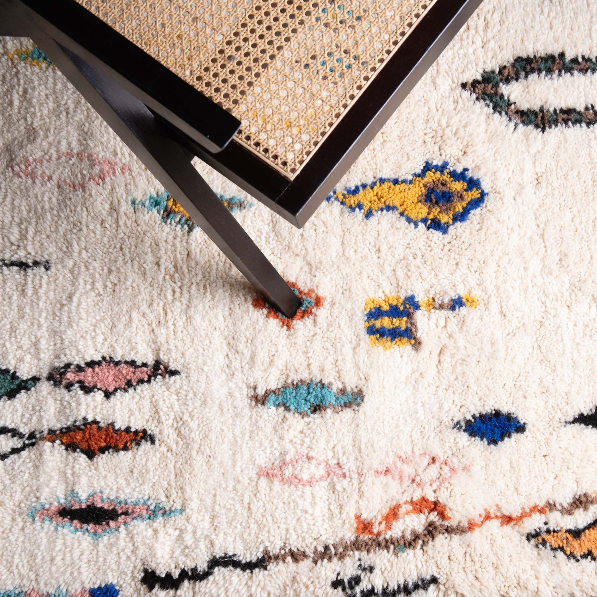 Nassij - Shag Moroccan runner rug - Benisouk