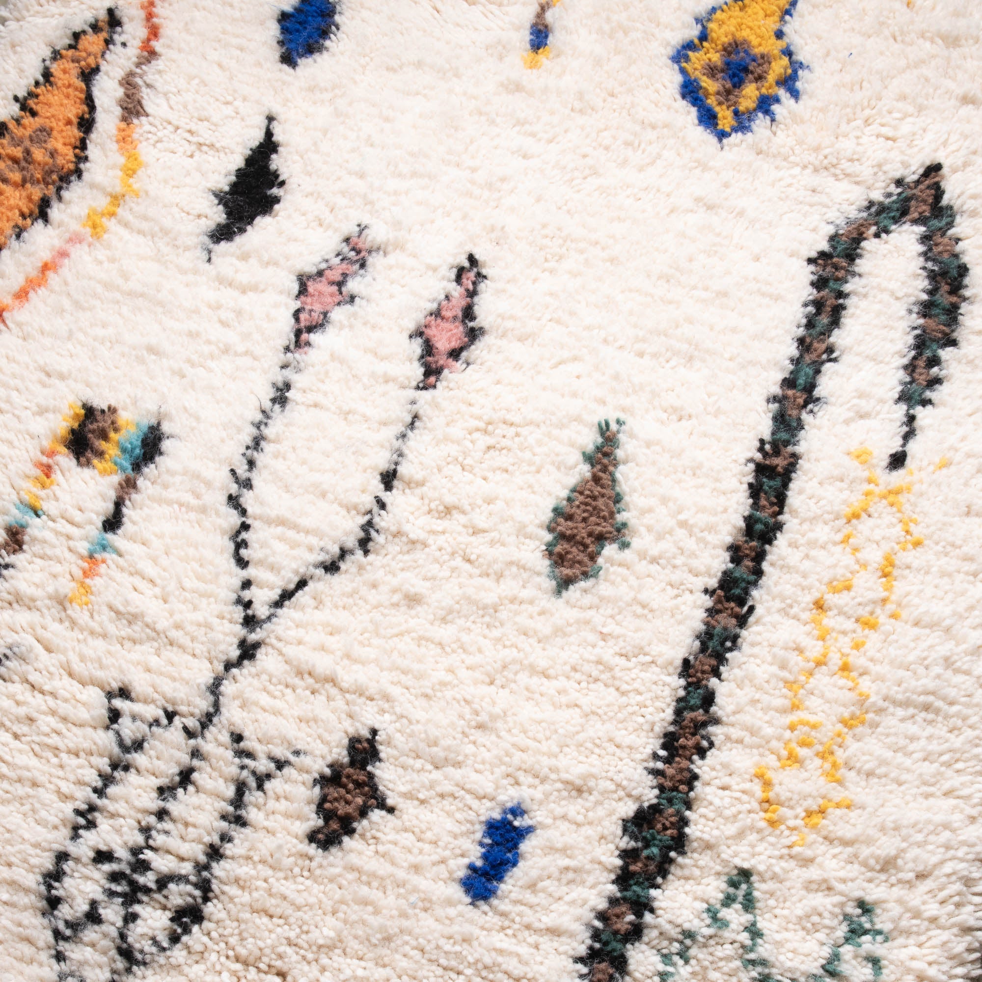 Nassij - Shag Moroccan runner rug - Benisouk