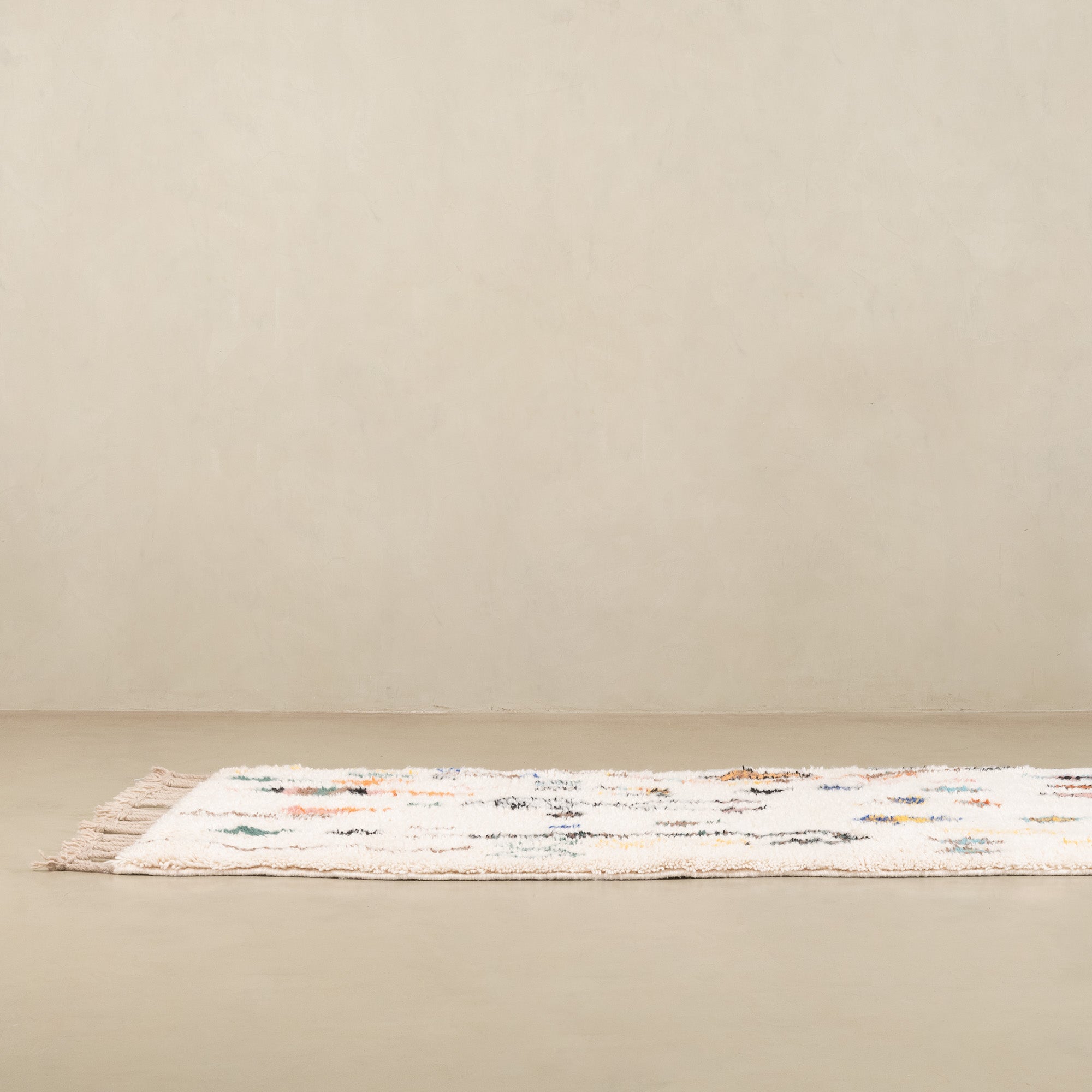 Nassij - Shag Moroccan runner rug - Benisouk