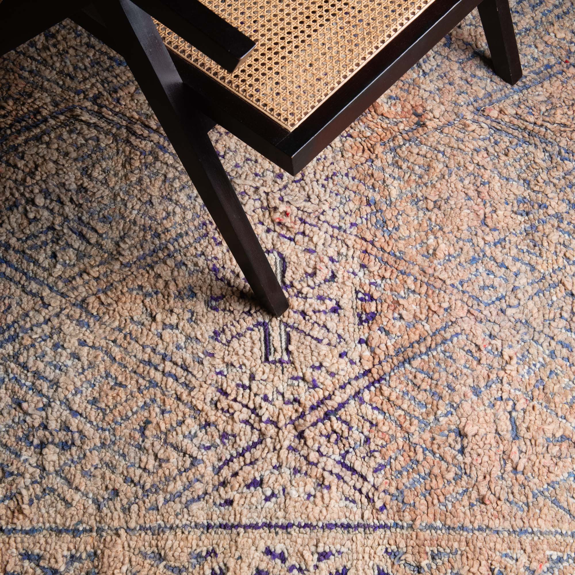 Nassil - vintage beni mguild rug - Benisouk