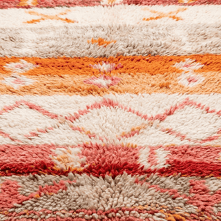 Nassim - Shag Moroccan runner rug - Benisouk