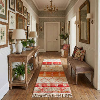 Nassim - Shag Moroccan runner rug - Benisouk