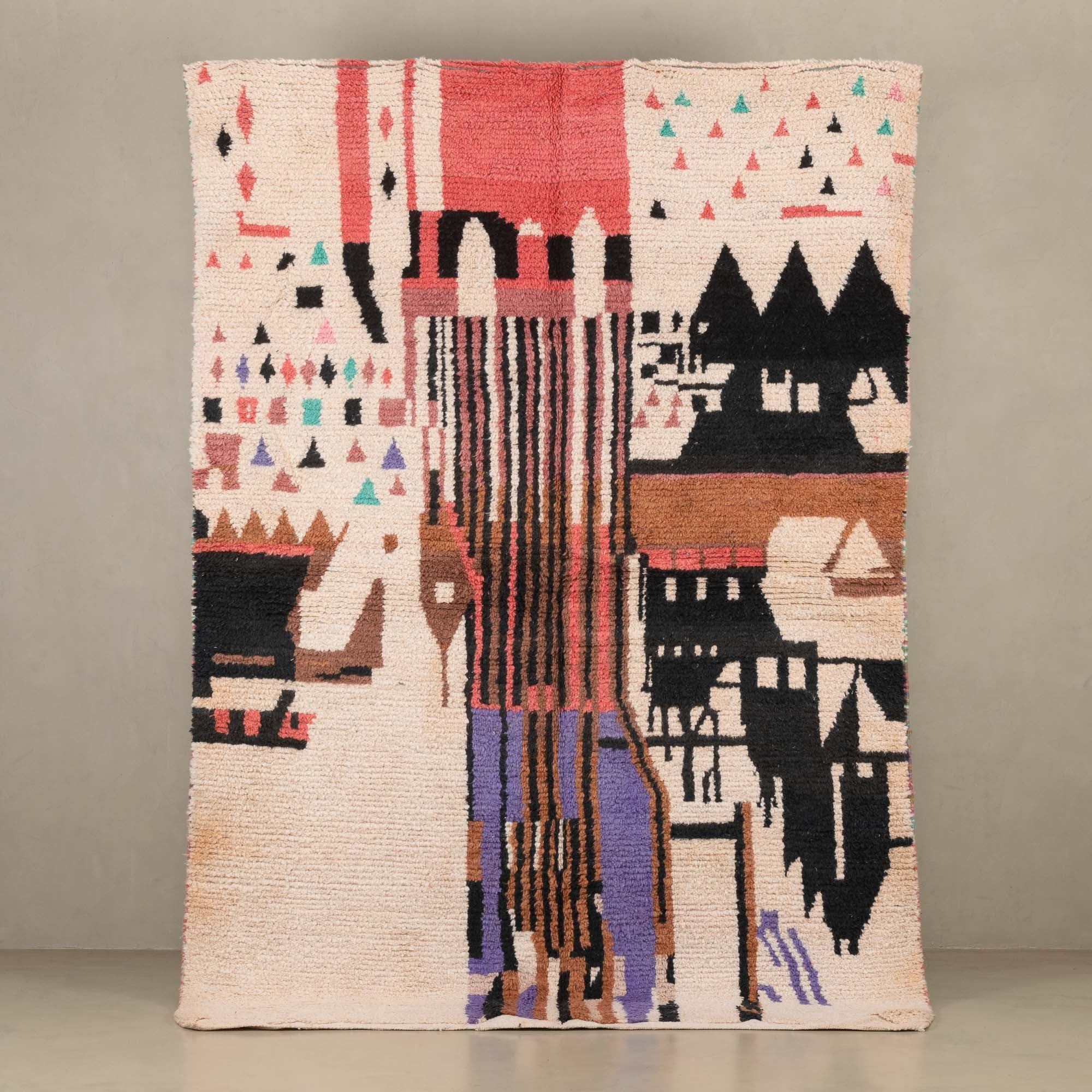 Nassima - vintage boujad rug - Benisouk