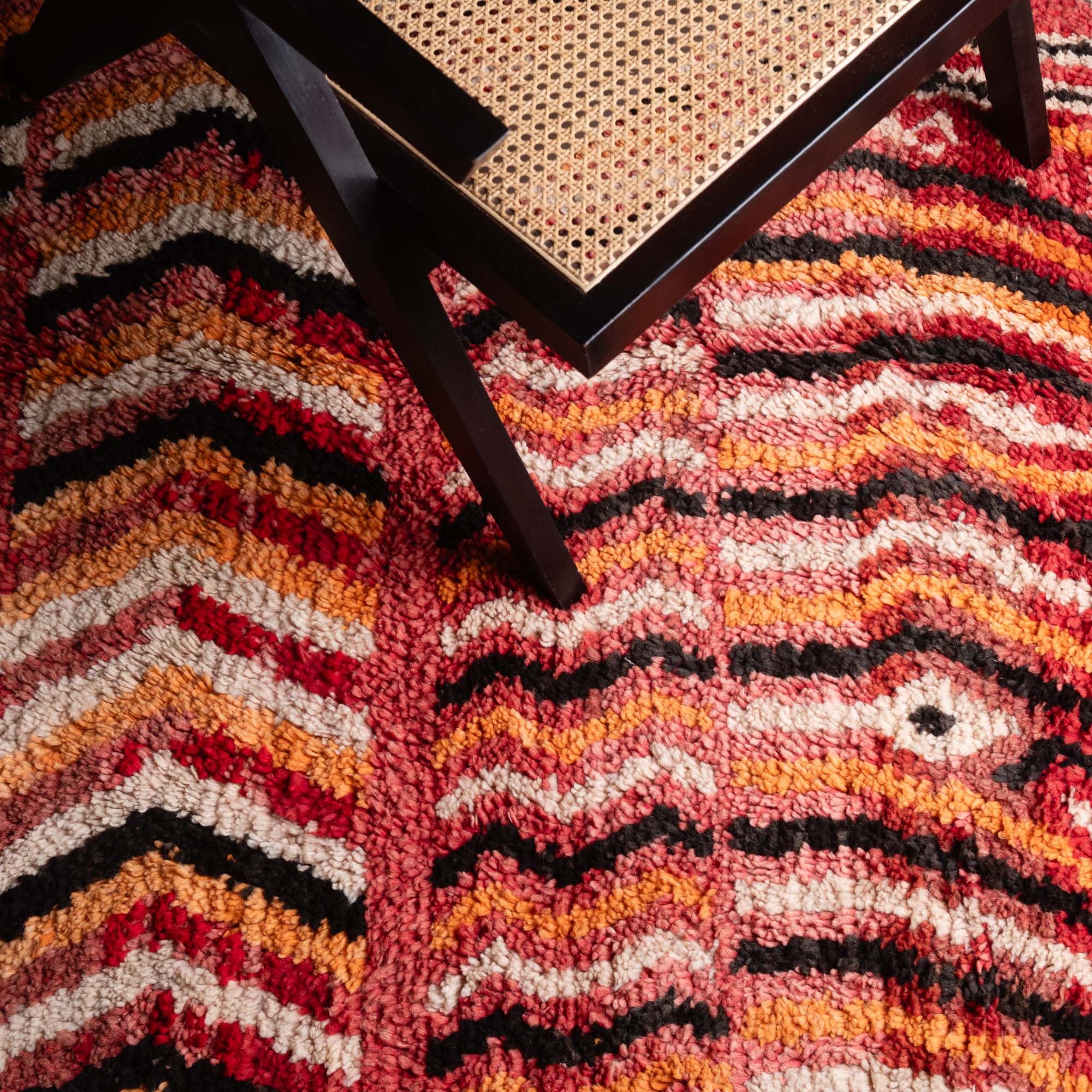 Nehal - vintage boujad rug - Benisouk