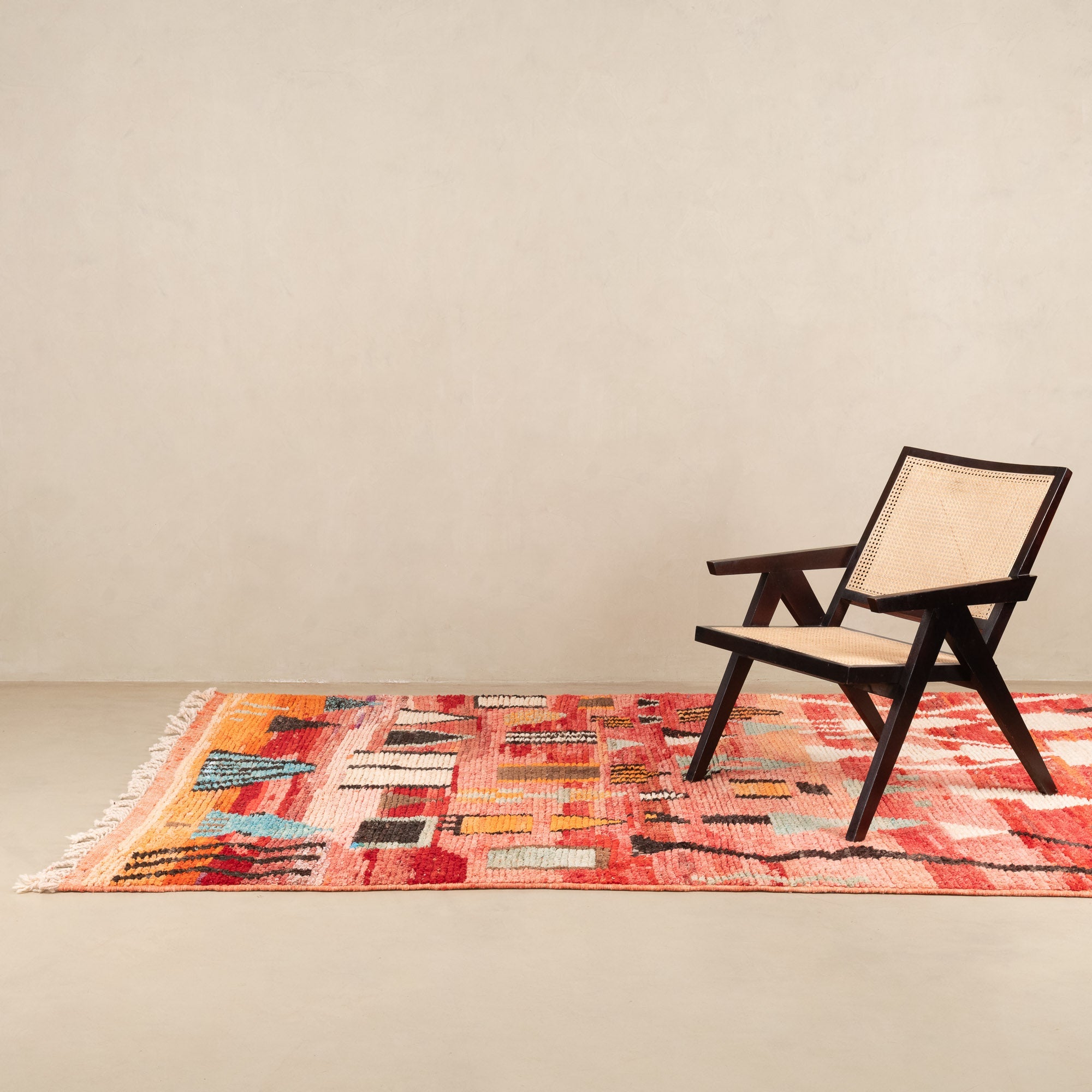 Nejma - vintage boujad rug - Benisouk