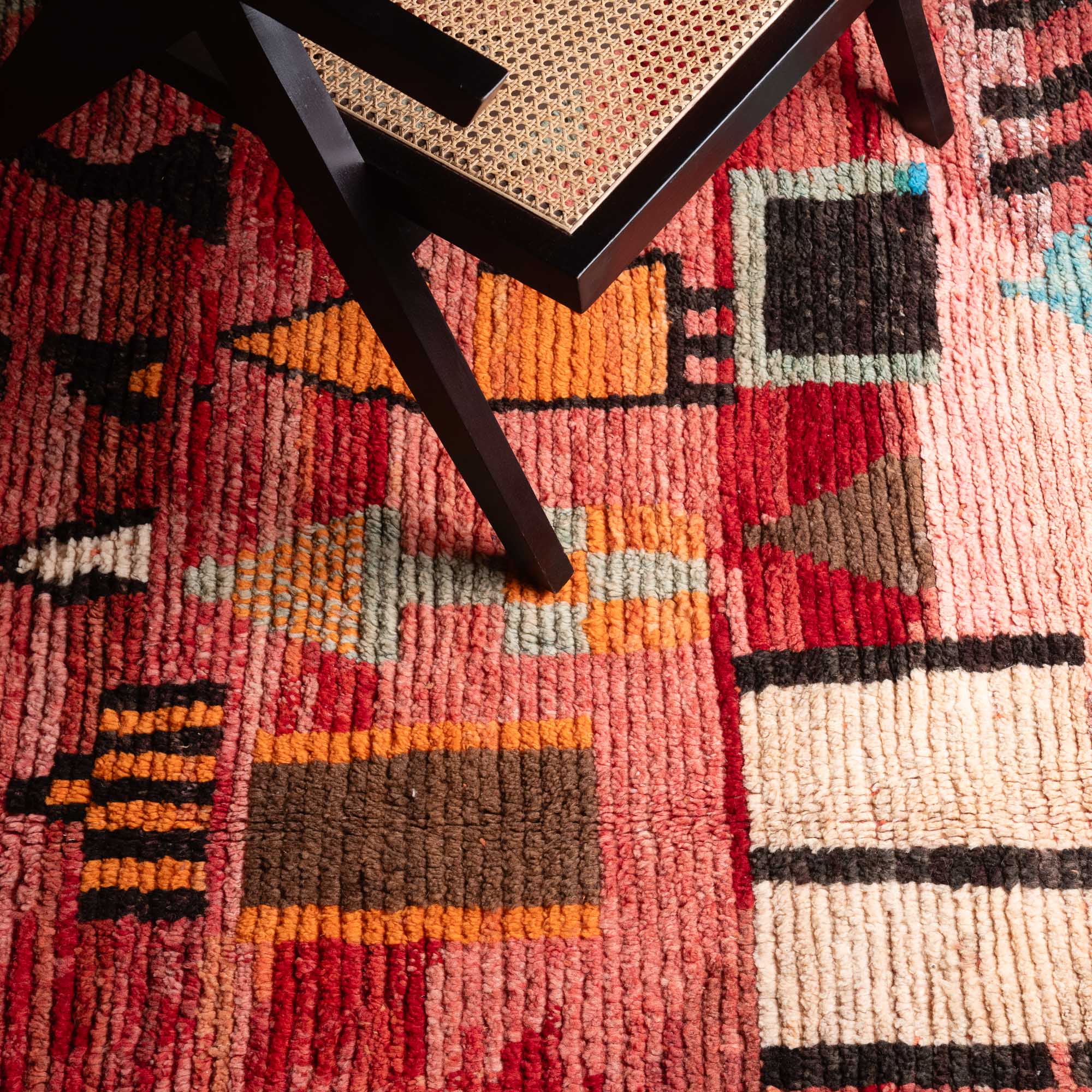 Nejma - vintage boujad rug - Benisouk