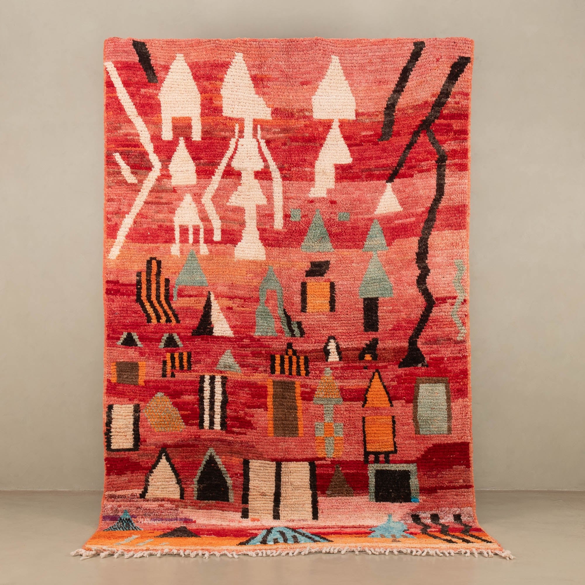 Nejma - vintage boujad rug - Benisouk