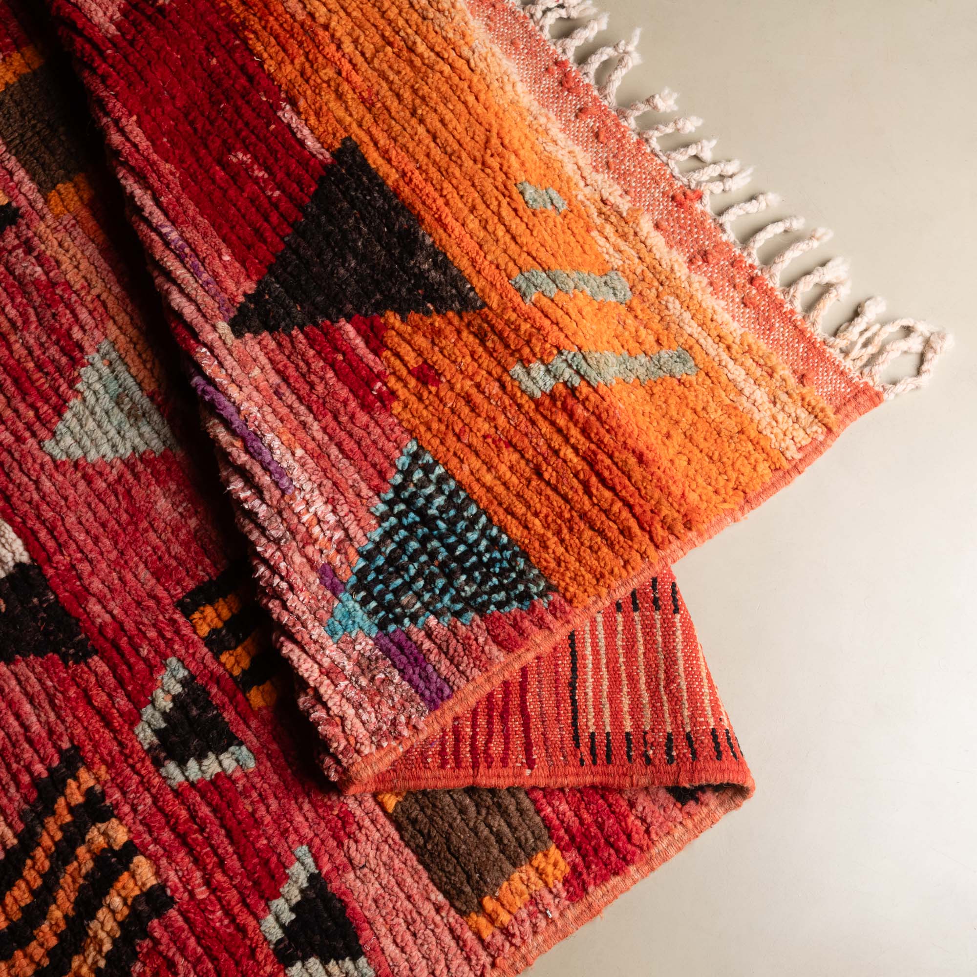 Nejma - vintage boujad rug - Benisouk