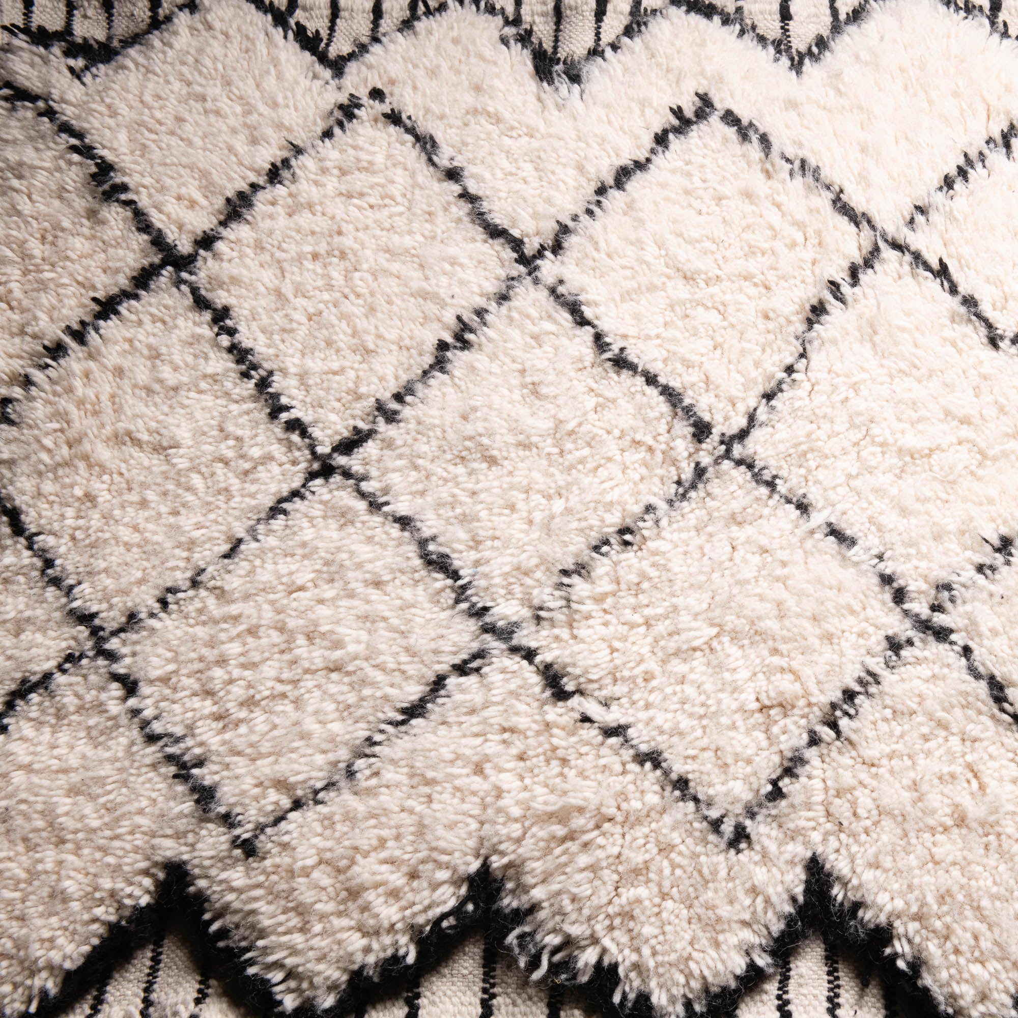 Nidam - Shag Moroccan runner rug - Benisouk