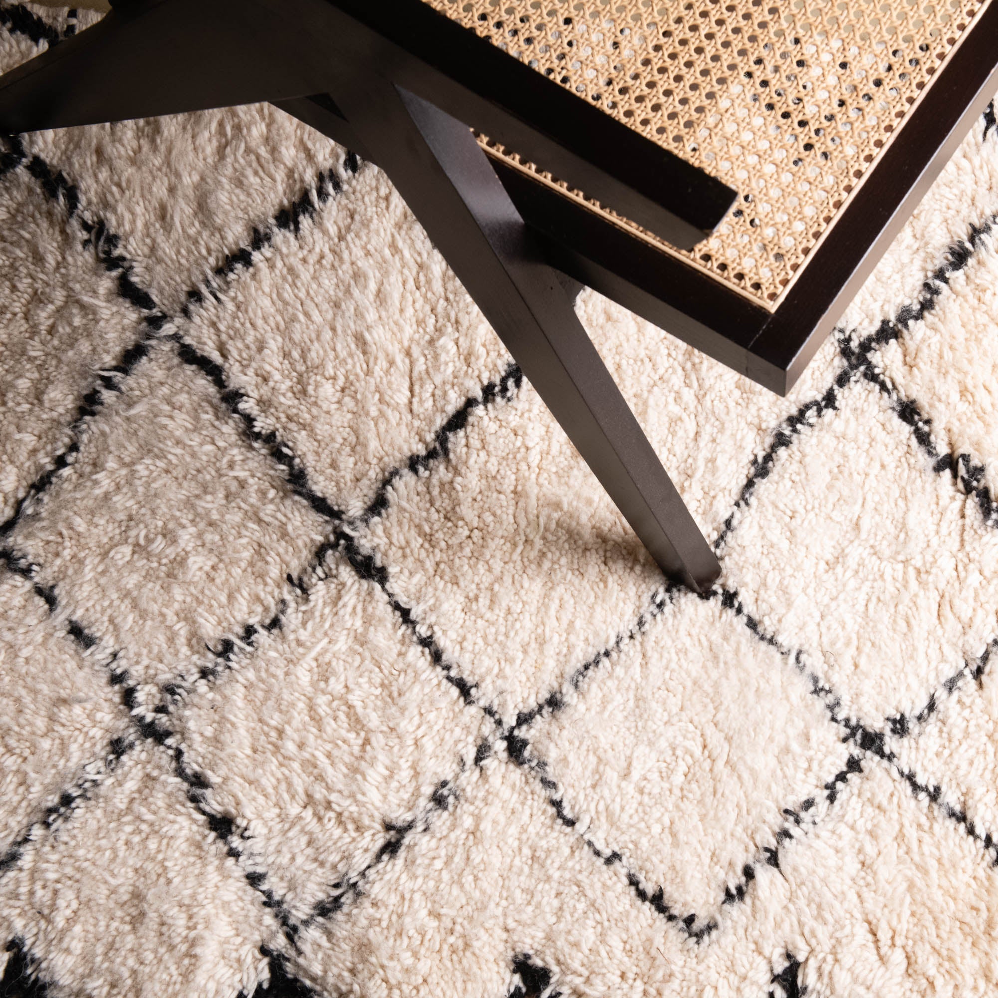 Nidam - Shag Moroccan runner rug - Benisouk