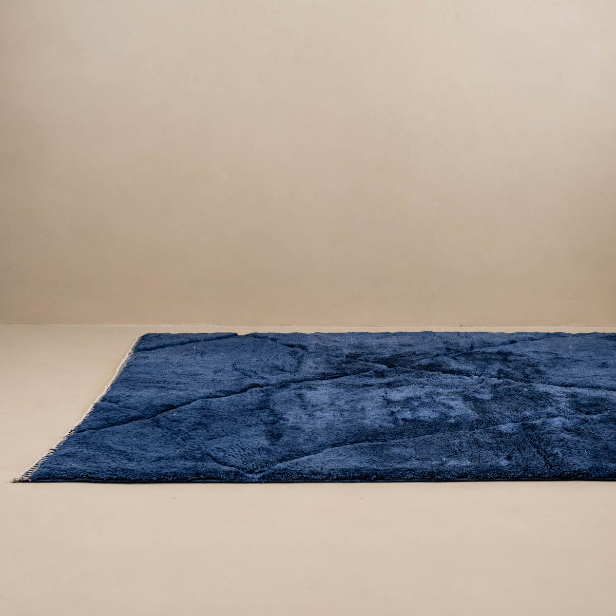Night sea - Luxury Shag Moroccan Rug - Benisouk