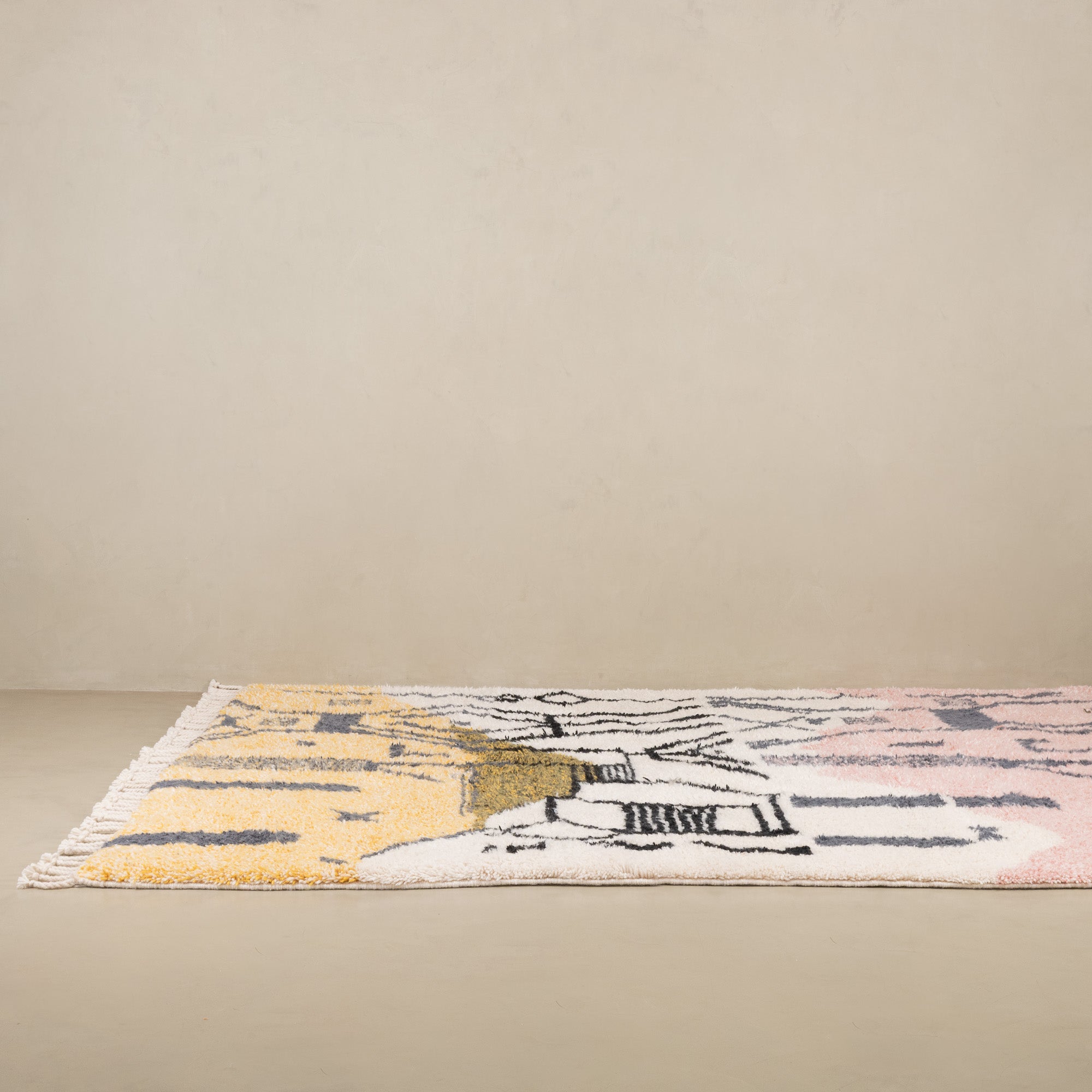 Nihal - Shag Moroccan rug - Benisouk