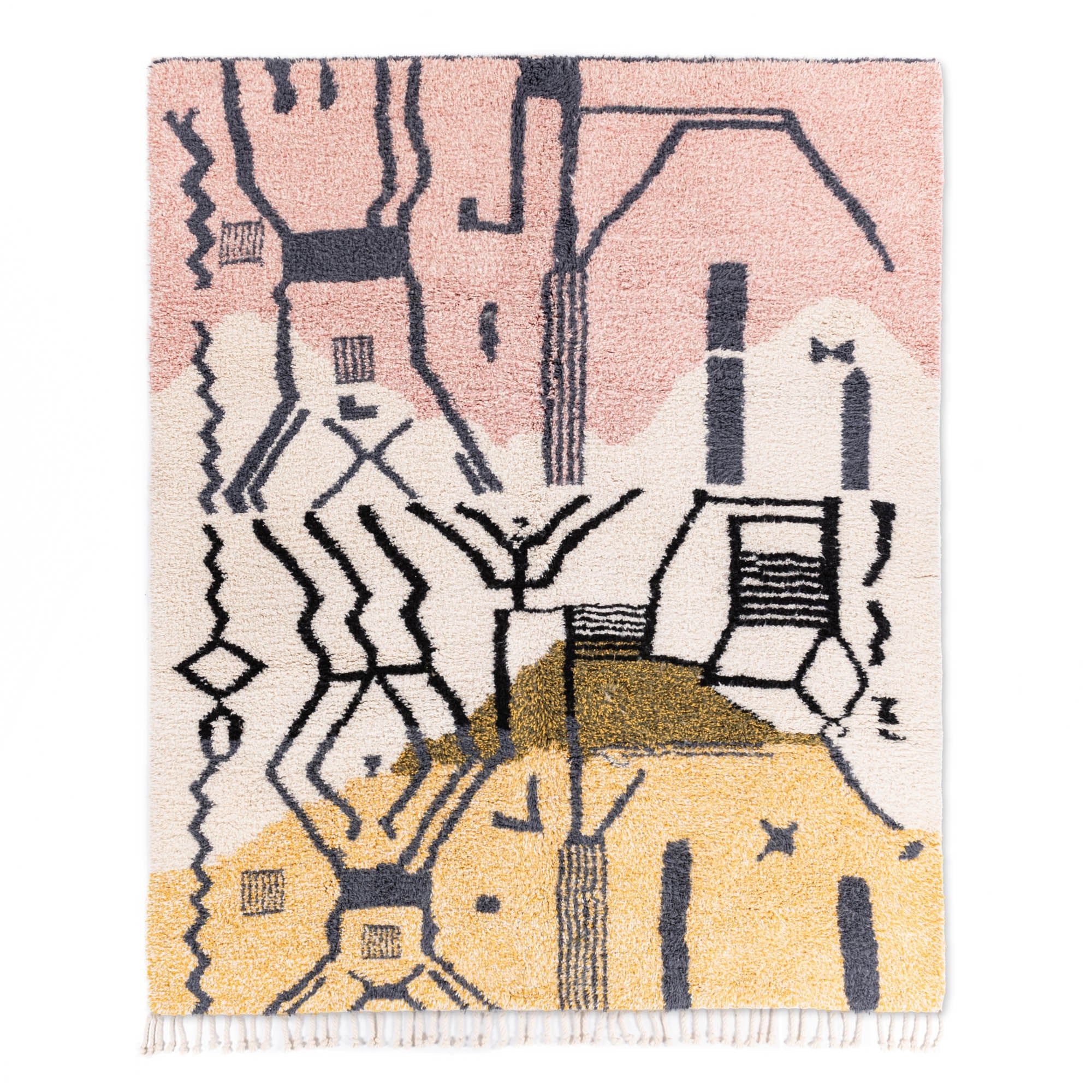 Nihal - Shag Moroccan rug - Benisouk