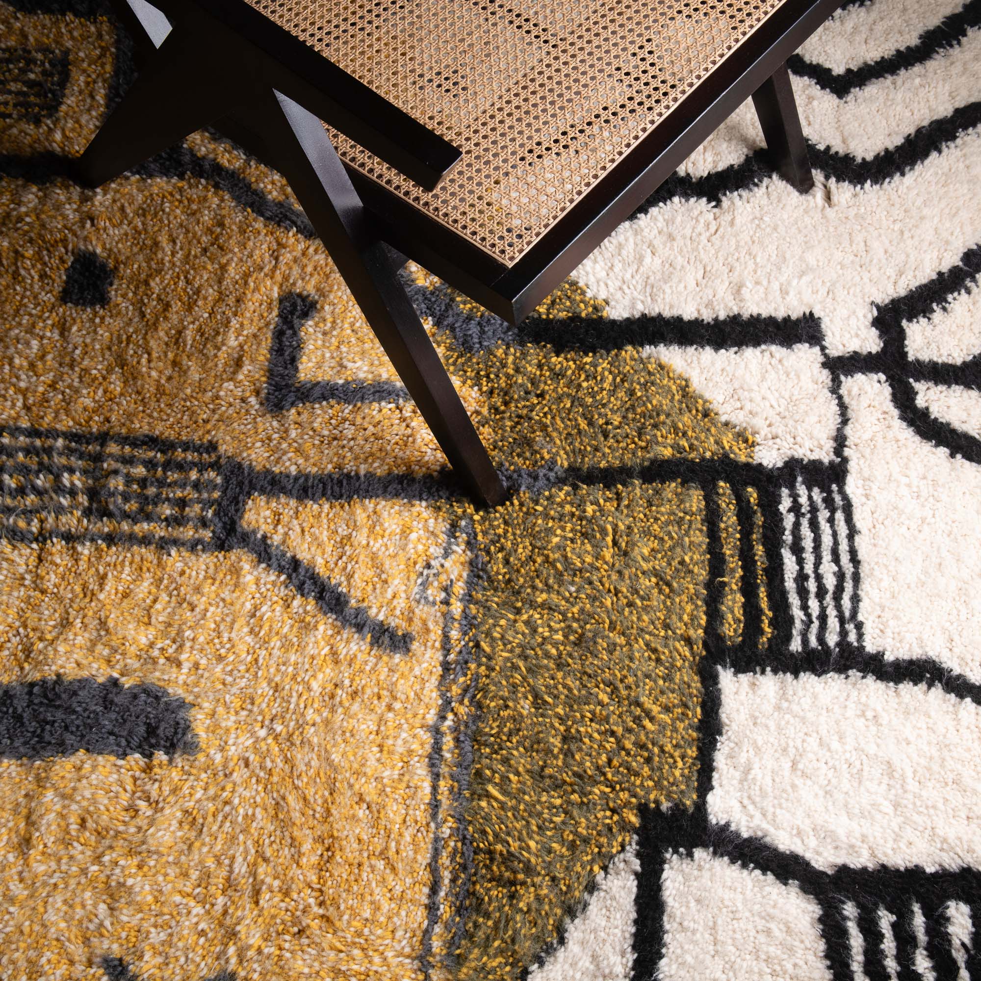 Nihal - Shag Moroccan rug - Benisouk
