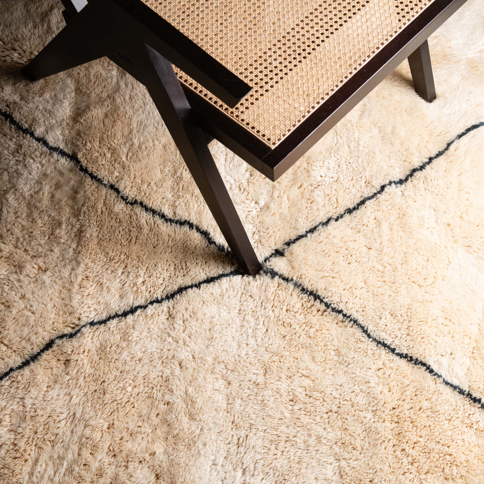 Nola - Luxury Shag Moroccan Rug - Benisouk