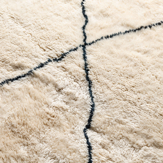 Nola - Luxury Shag Moroccan Rug - Benisouk