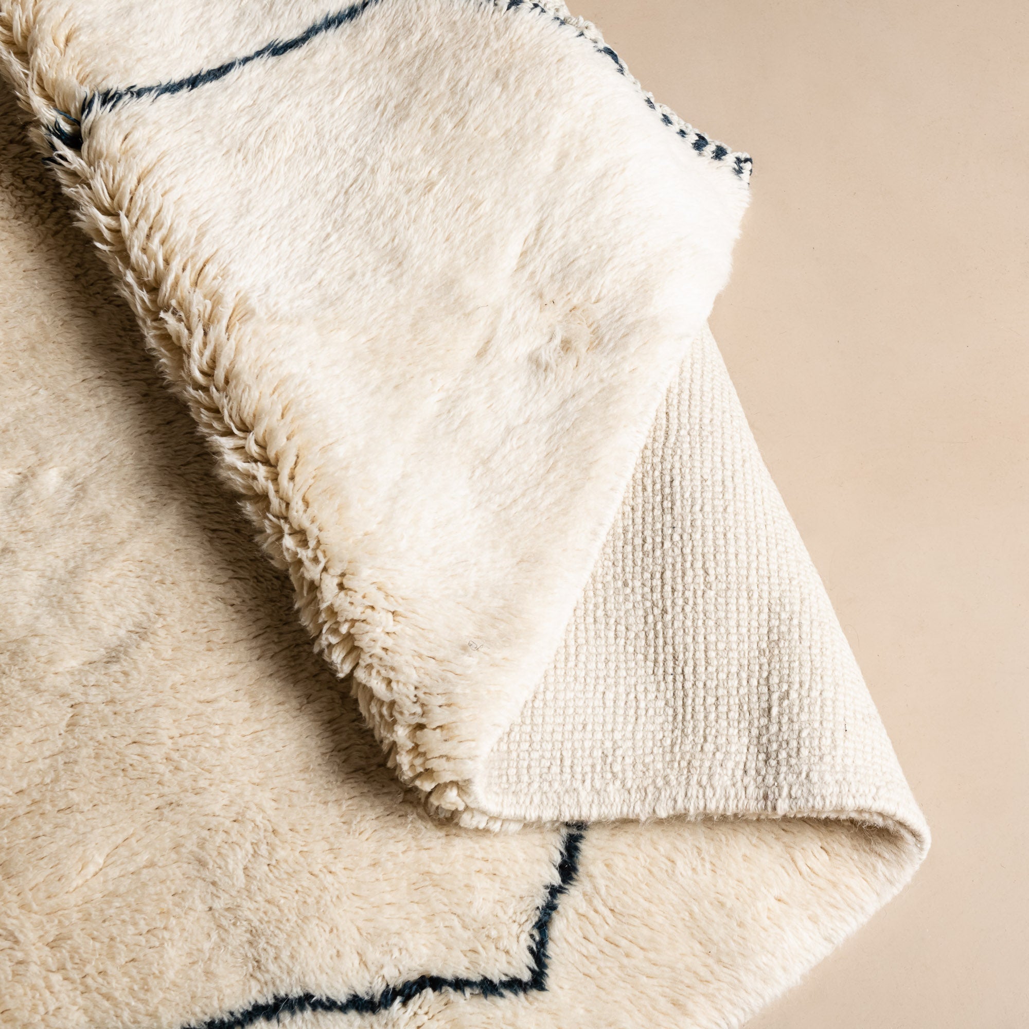 Nola - Luxury Shag Moroccan Rug - Benisouk