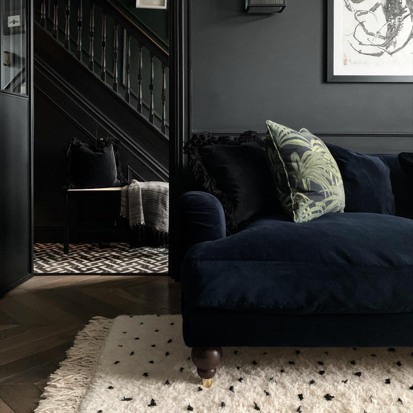 Noujoum - Shag Moroccan rug - Benisouk