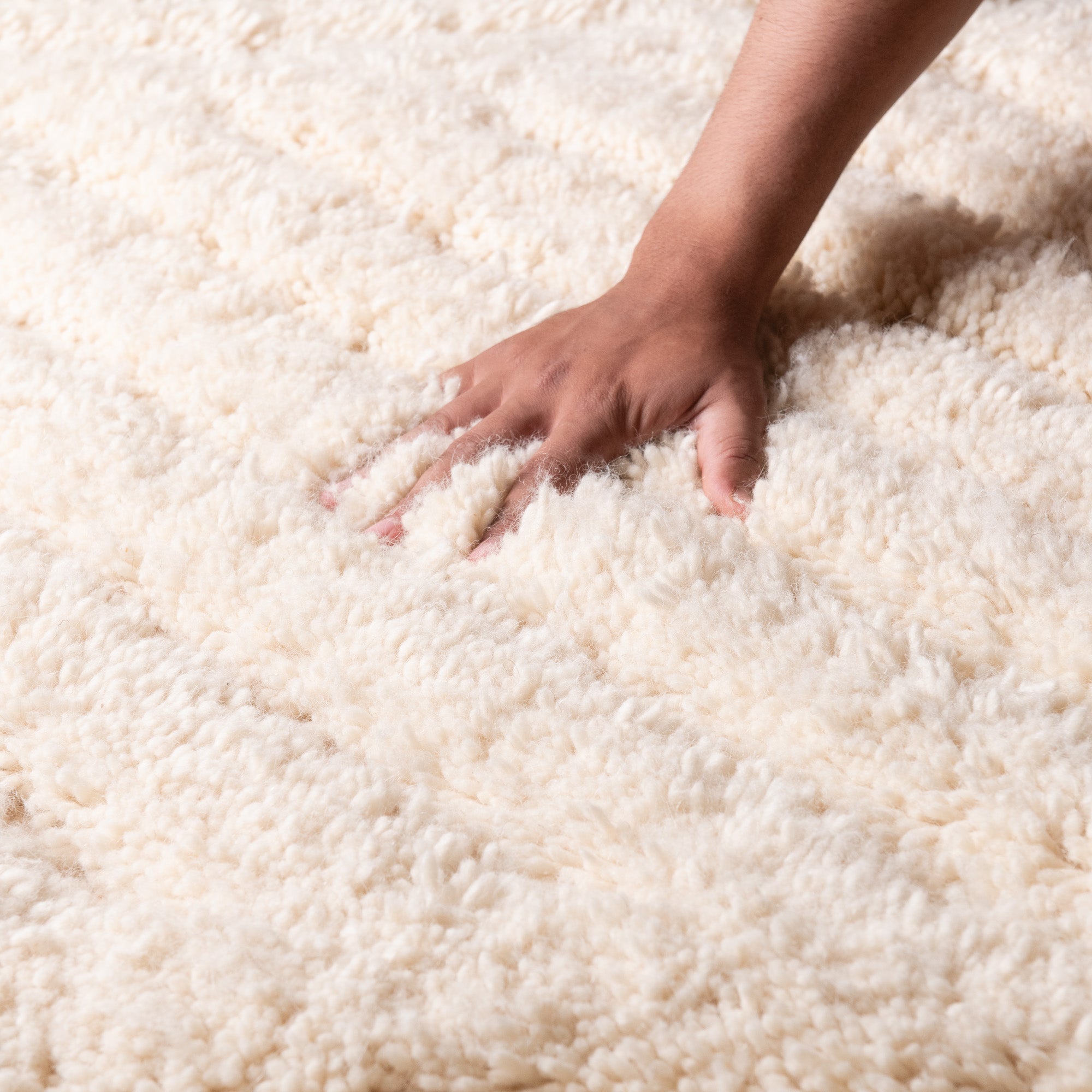 Noura - Shag Moroccan rug - Benisouk