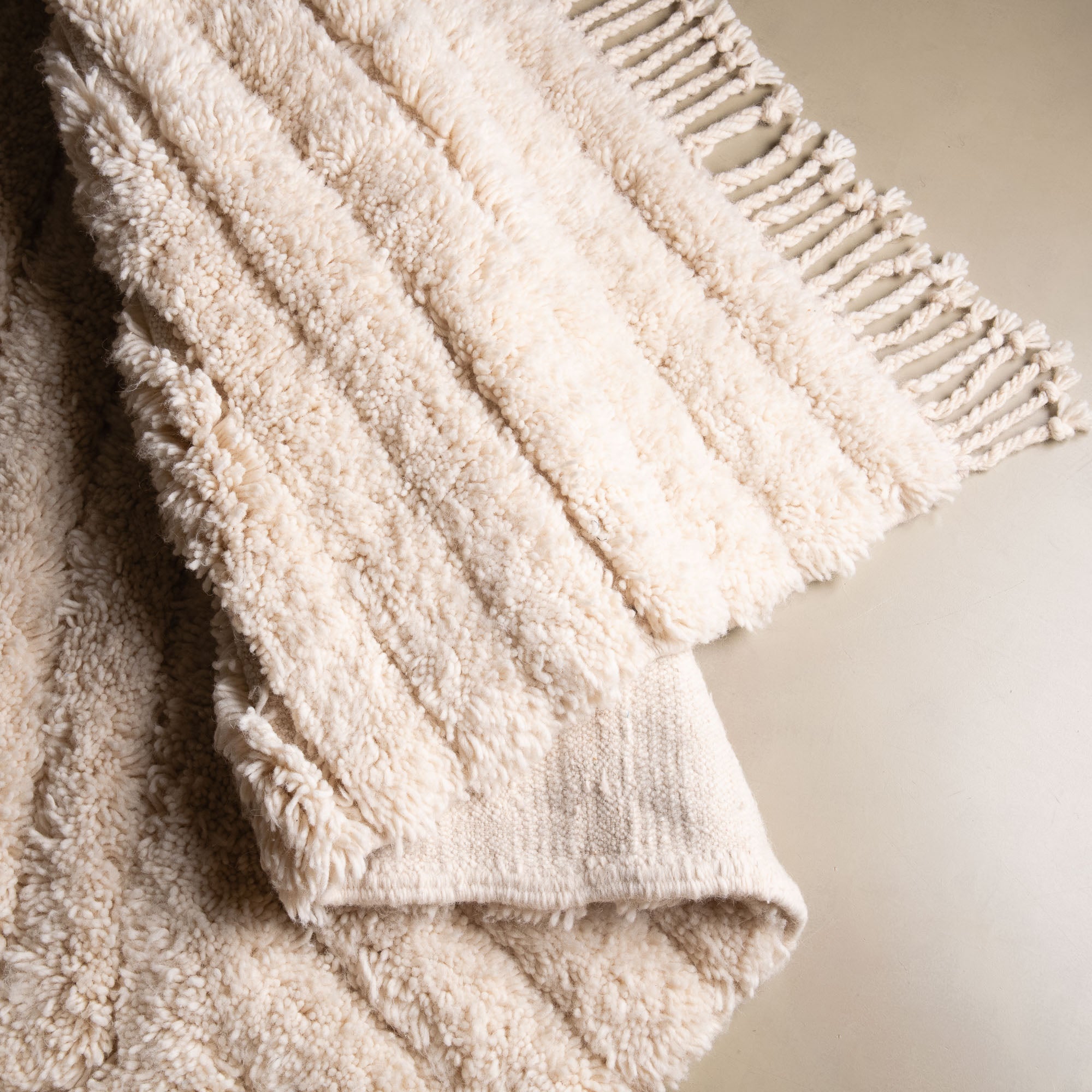 Noura - Shag Moroccan rug - Benisouk