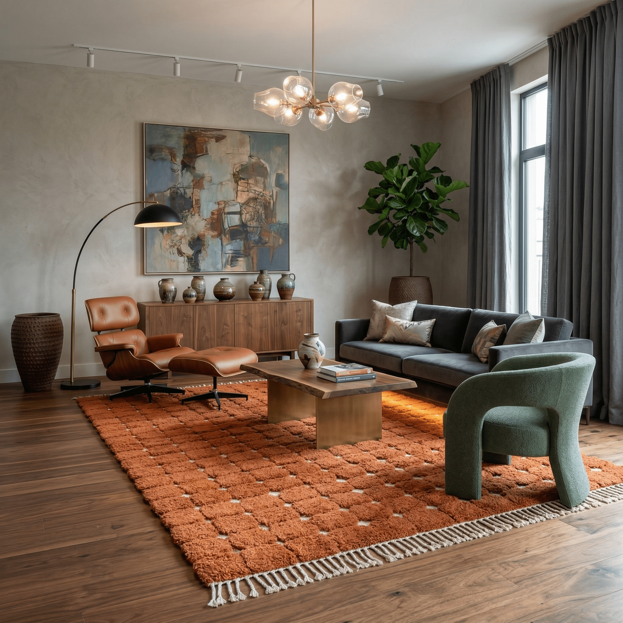 Nouran - Shag Moroccan rug - Benisouk