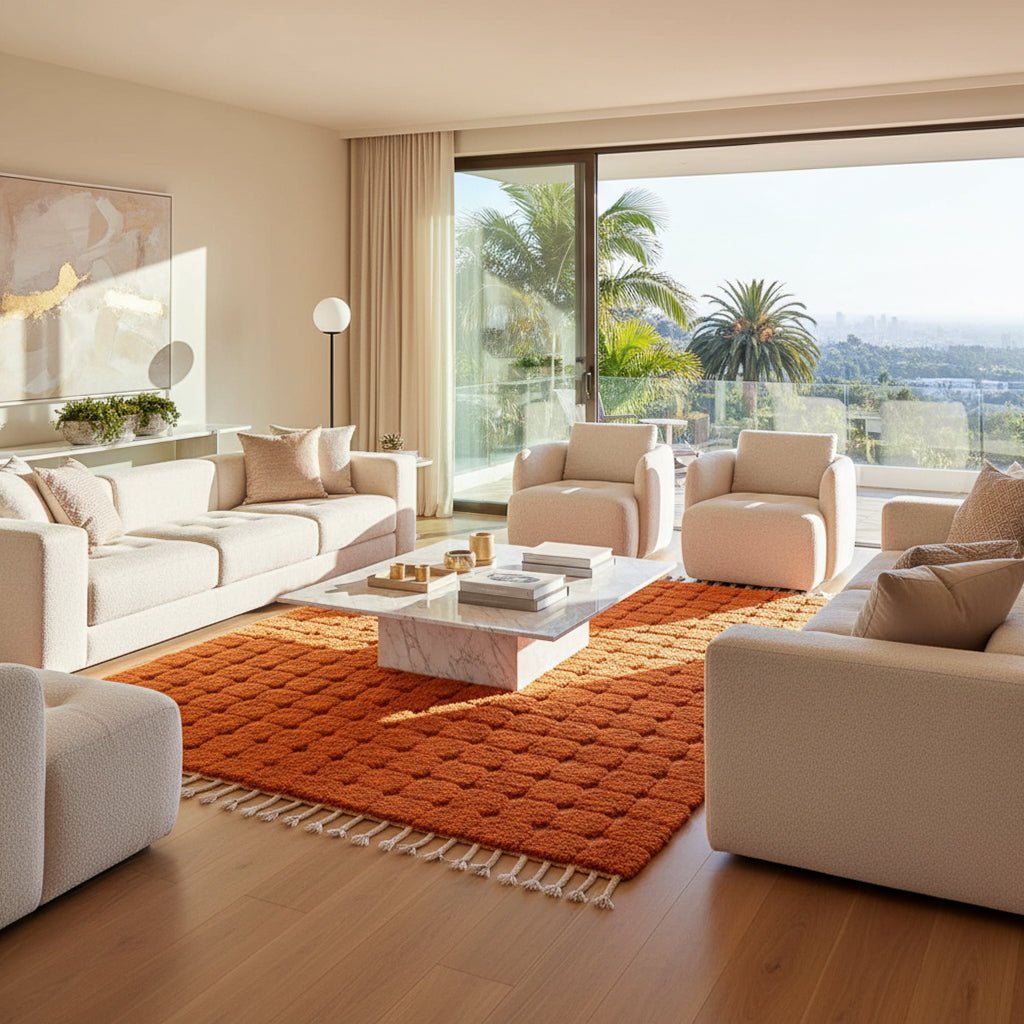 Nouran - Shag Moroccan rug - Benisouk