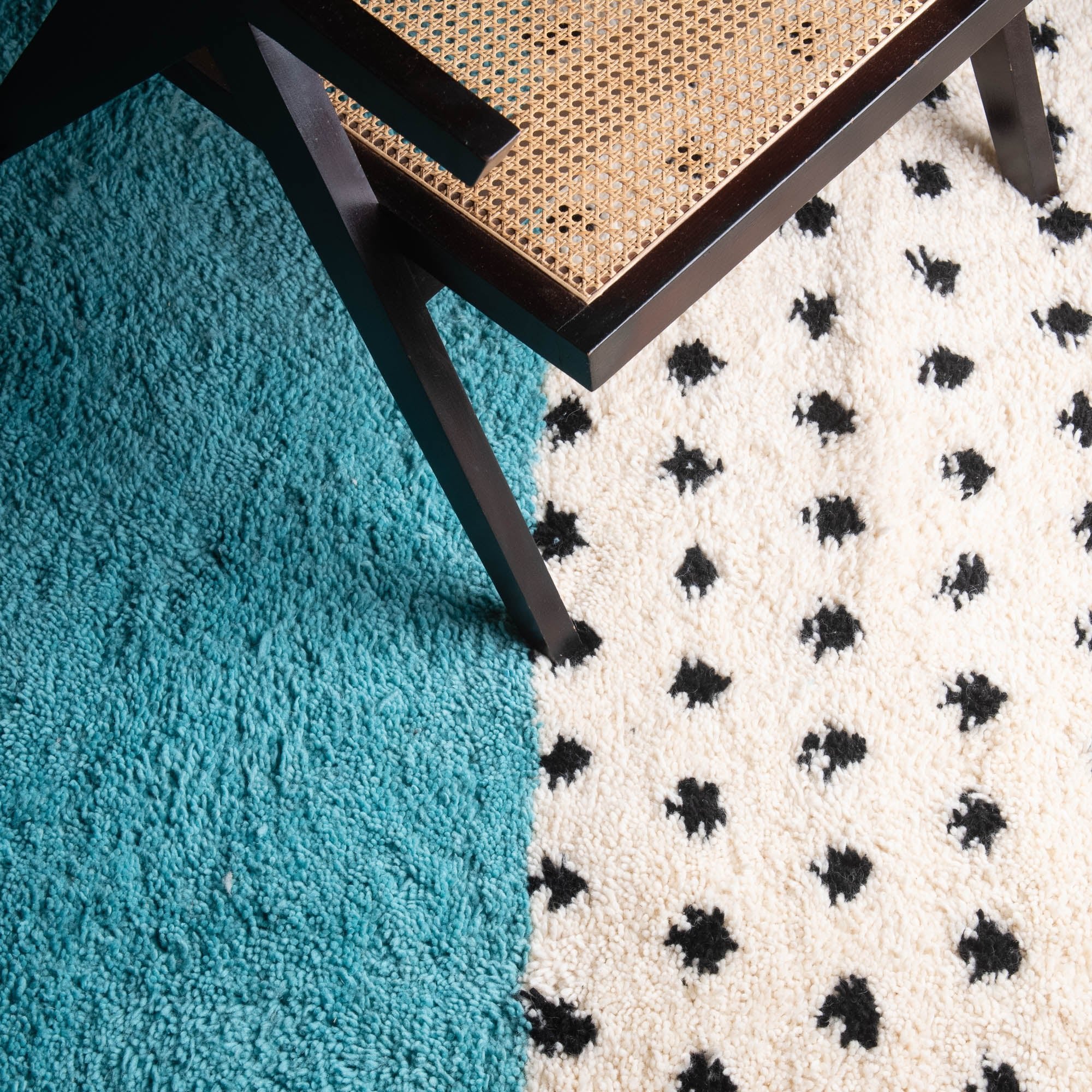 Nouriya Patina - Shag Moroccan rug - Benisouk