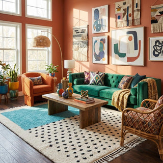 Nouriya Patina - Shag Moroccan rug - Benisouk