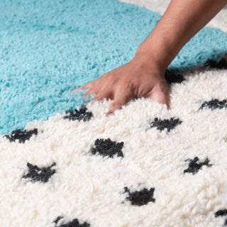 Nouriya Patina - Shag Moroccan rug - Benisouk