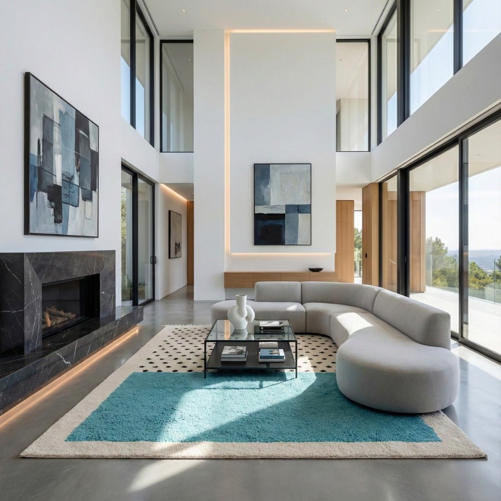 Nouriya Patina - Shag Moroccan rug - Benisouk