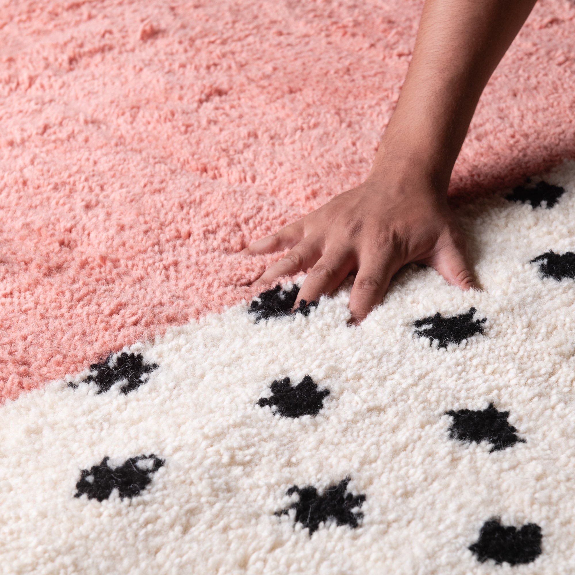 Nouriya - Shag Moroccan rug - Benisouk