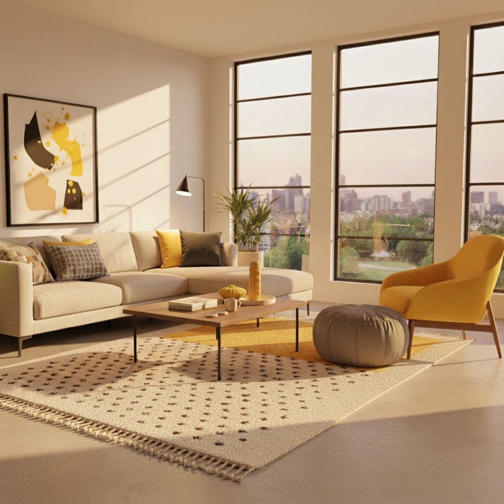 Nouriya - Shag Moroccan rug - Benisouk