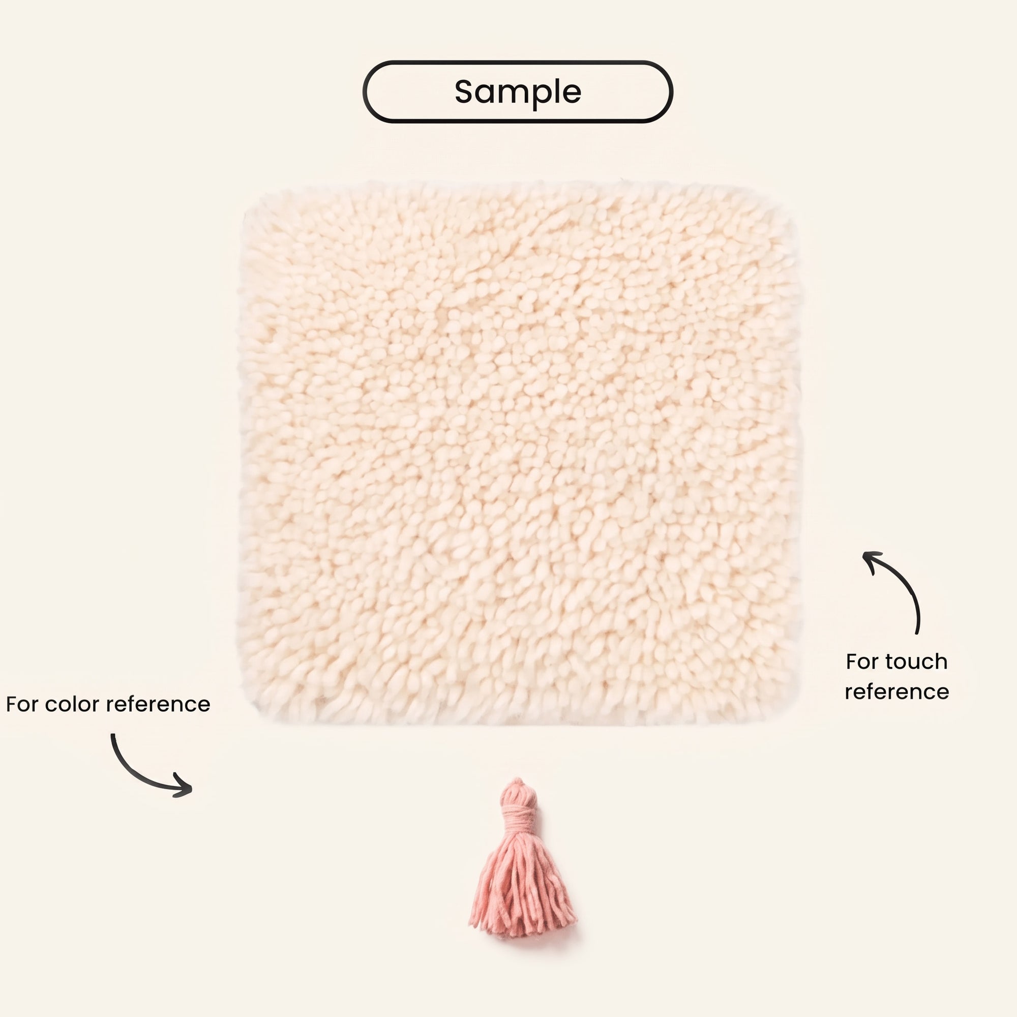 Nouriya Rose - Shag Moroccan rug