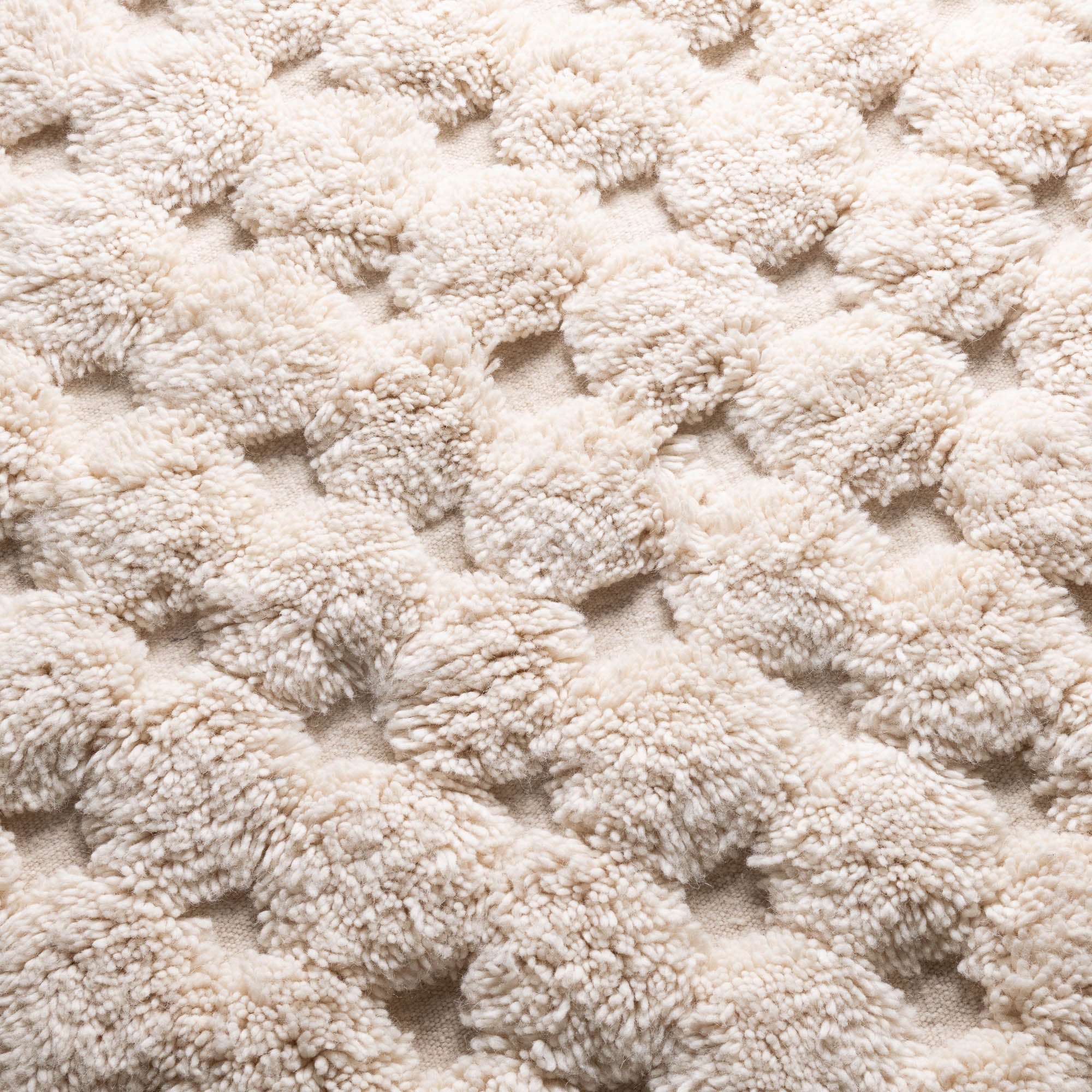 Nowara Round - Shag Moroccan rug - Benisouk